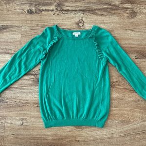 Monsoon Ruffle Detail Sweater